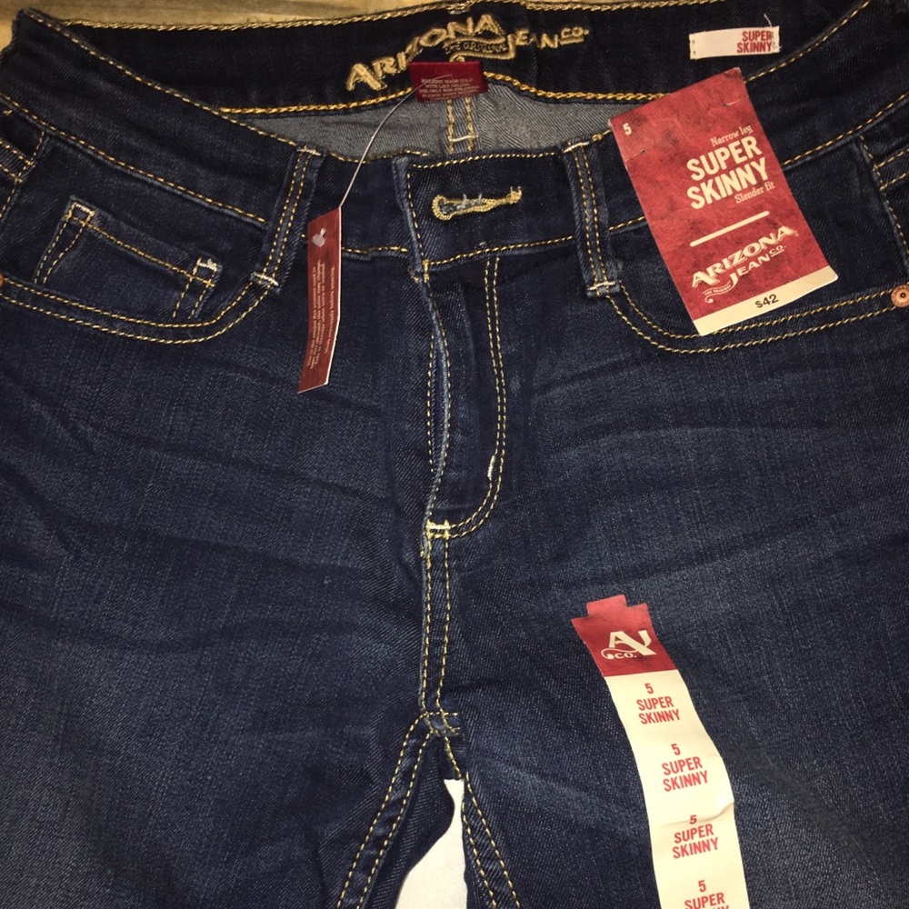 🆕 ARIZONA SUPER SKINNY SIZE 5 JUNIORS